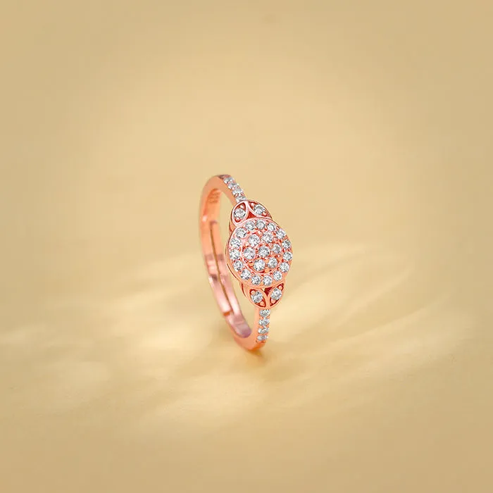 Rose Gold Sparkle-filled Ring Giva