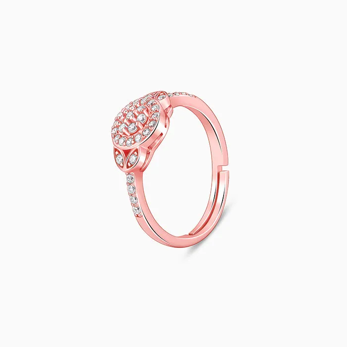 Rose Gold Sparkle-filled Ring Giva