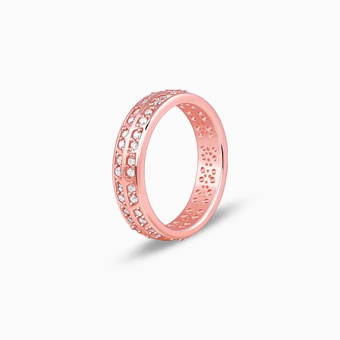 Rose Gold Sparkle Up Ring Giva