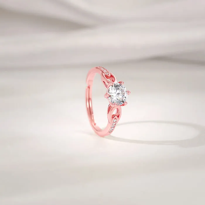 Rose Gold Timeless Elegant Ring Giva