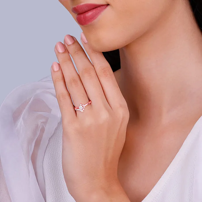 Rose Gold Whims of Wonder Ring Giva