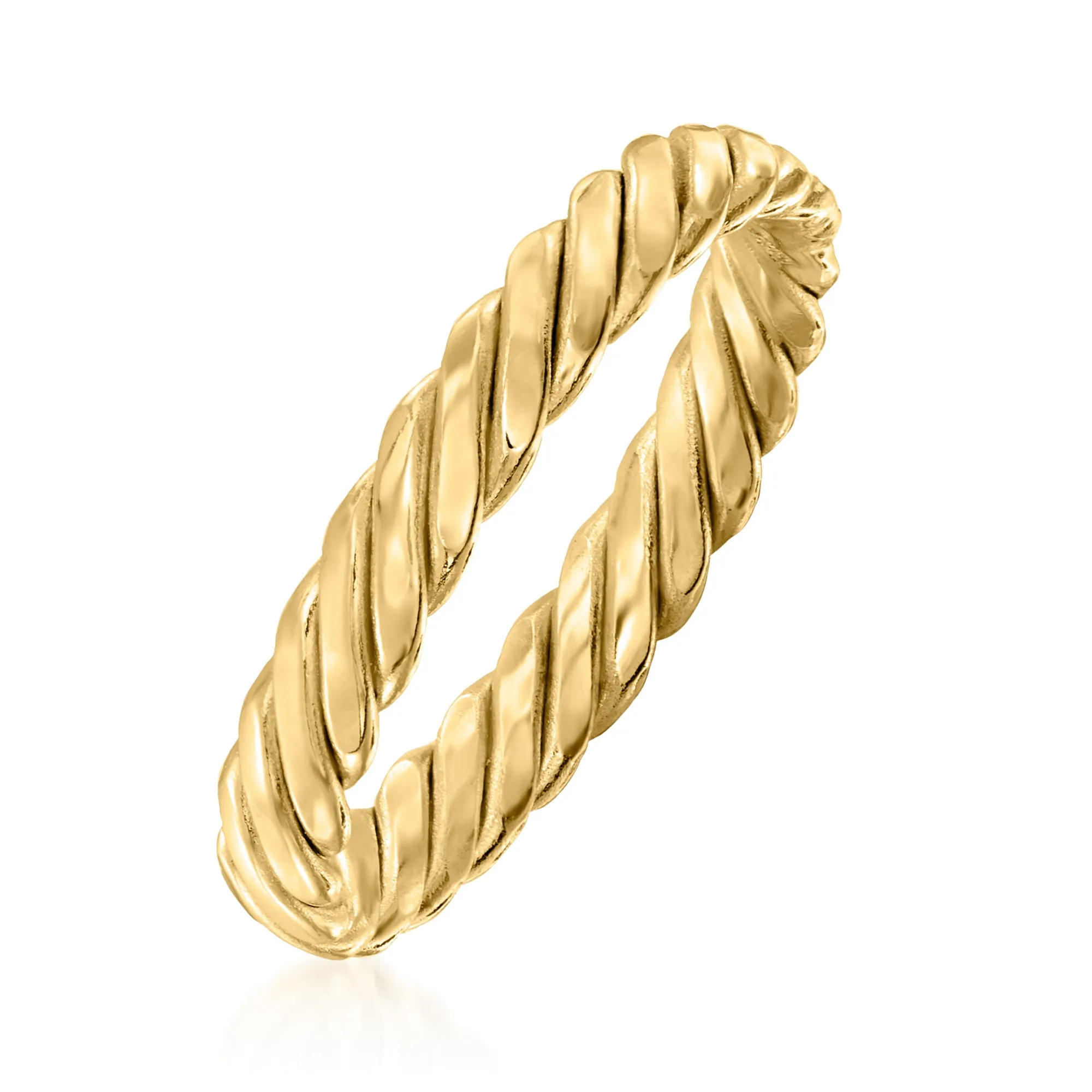 Ross-Simons 14kt Yellow Gold Twisted Ring