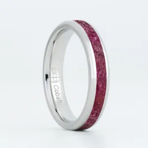 Ruby Glowstone Stackable Ring