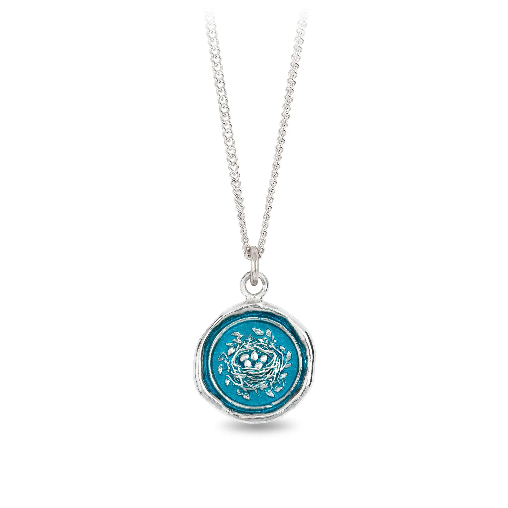 Safe and Sound Talisman - Capri Blue