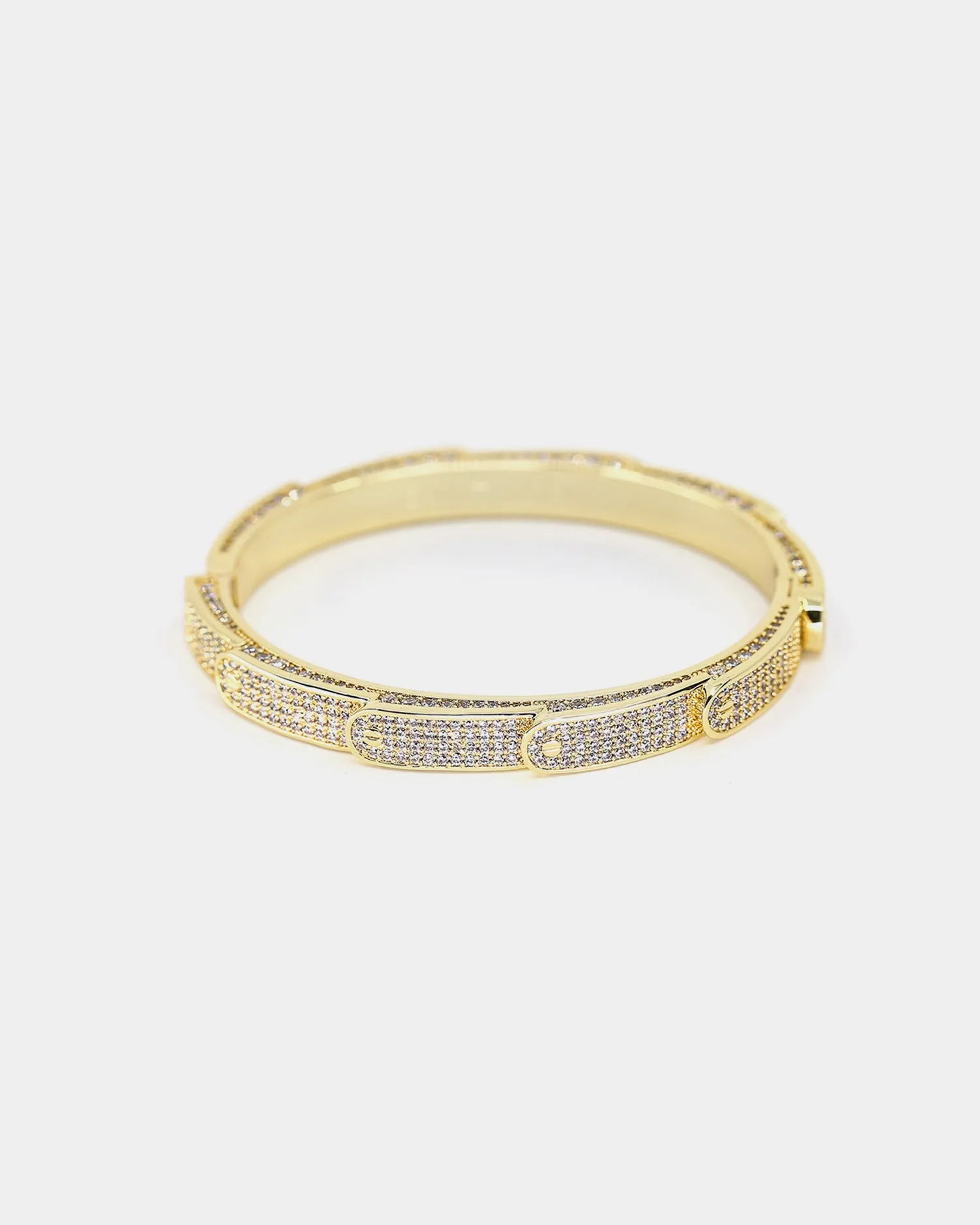 Saint Morta Layers Bracelet Iced Gold