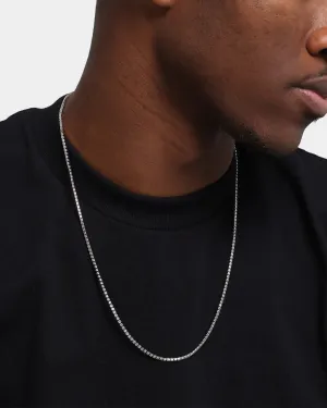 Saint Morta Micro 24" Tennis Necklace White Gold