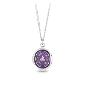 Seasons Change and So Do I Talisman - Mystic Violet