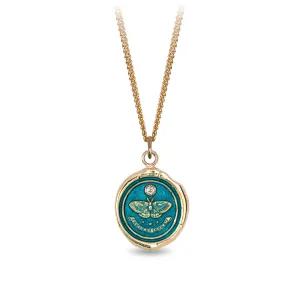 Seek the Light 14K Gold Diamond Set Signature Talisman - True Colors