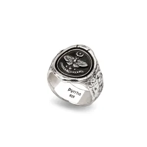 Seek the Light Narrow Formed Band Ring