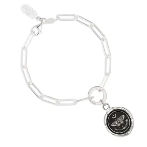 Seek the Light Paperclip Chain Bracelet