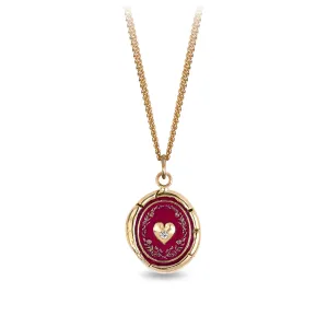Self-Love 14K Gold Diamond Set Signature Talisman - True Colors