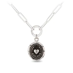 Self-Love Large Paperclip Chain Necklace
