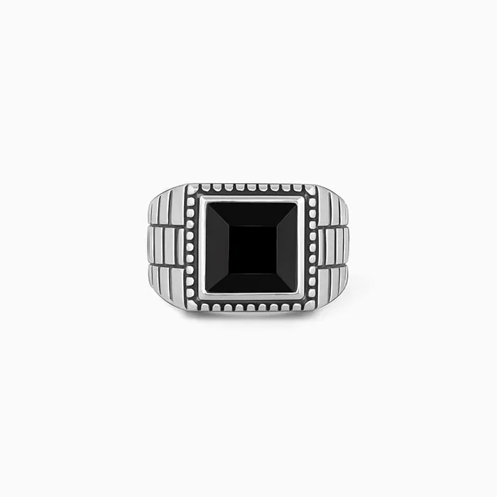 Silver Adventurous Ring For Him Giva