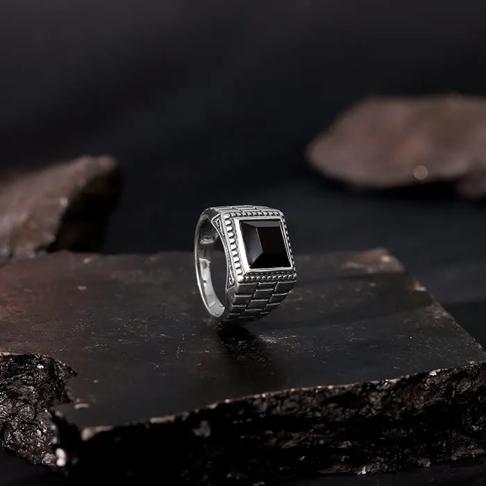 Silver Adventurous Ring For Him Giva