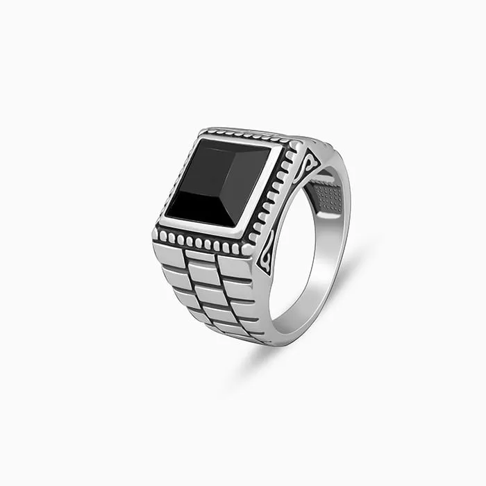 Silver Adventurous Ring For Him Giva