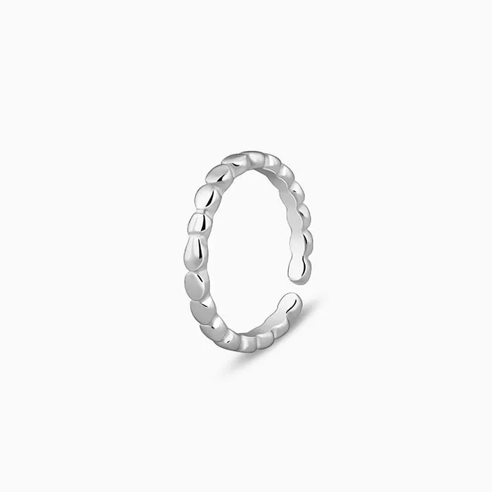 Silver Beauty of Elegance Toe Rings Giva