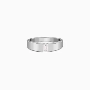 Silver Blaze Ring for Him Giva
