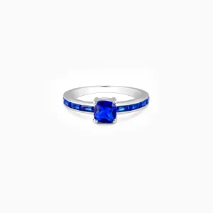 Silver Bluish Ring Giva