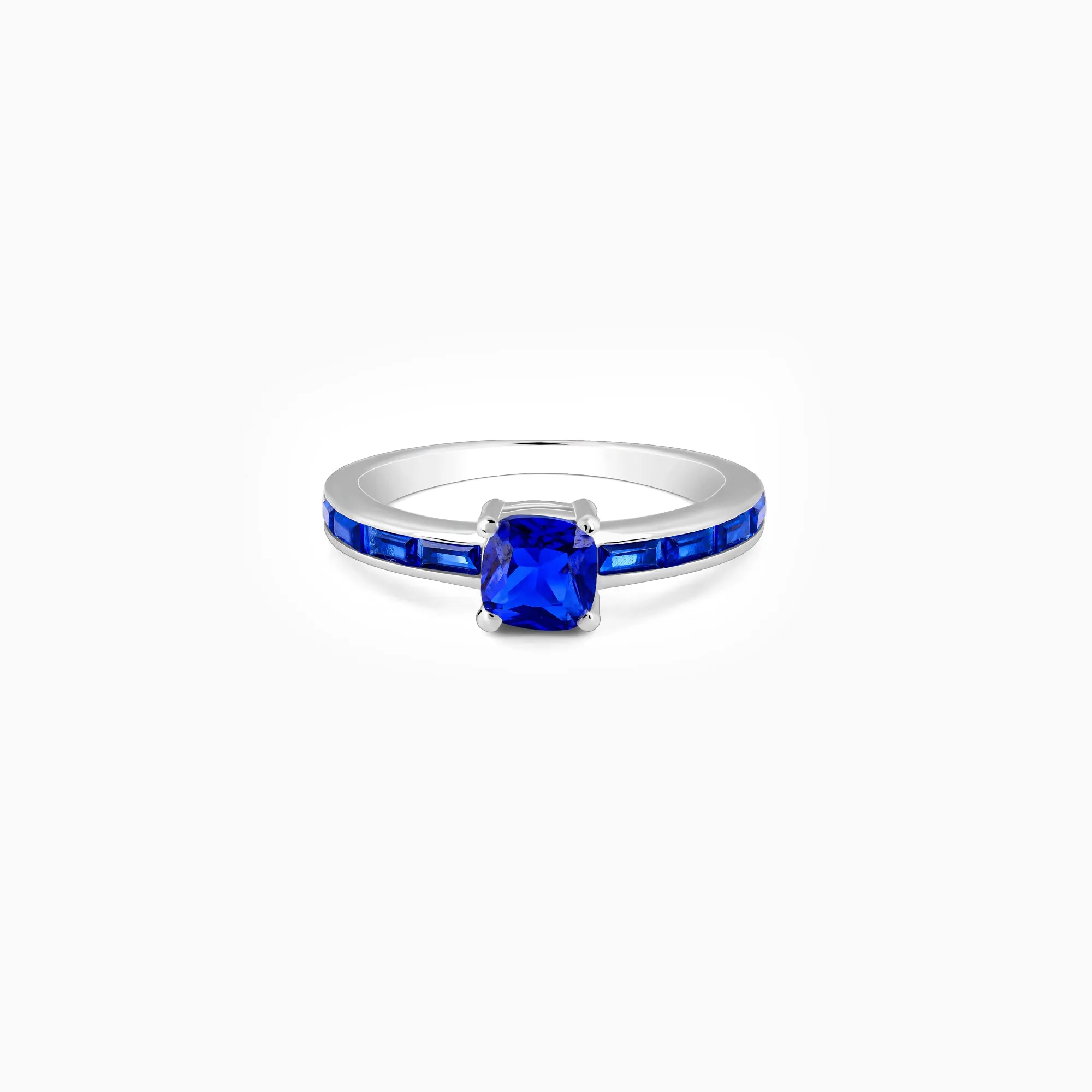 Silver Bluish Ring Giva
