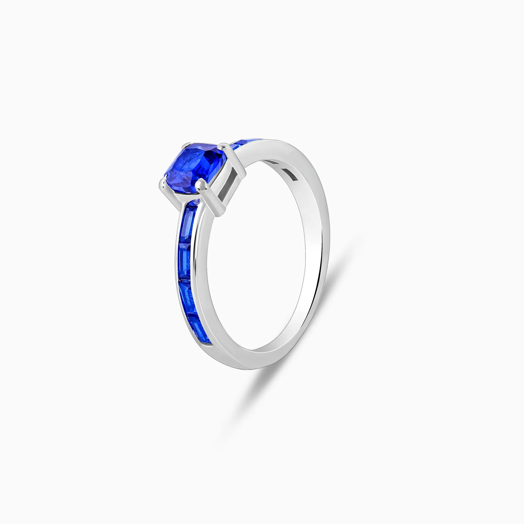 Silver Bluish Ring Giva