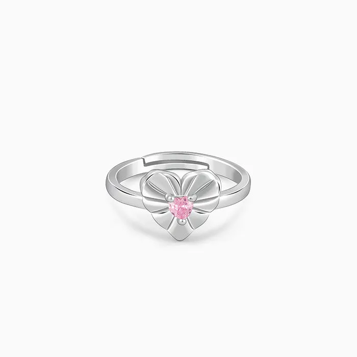 Silver Blushheart Ring Giva