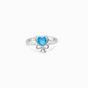 Silver Bonded Hearts Ring Giva