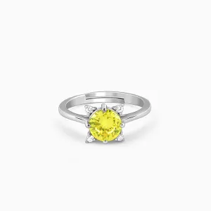 Silver Brightest Sparkle Ring Giva