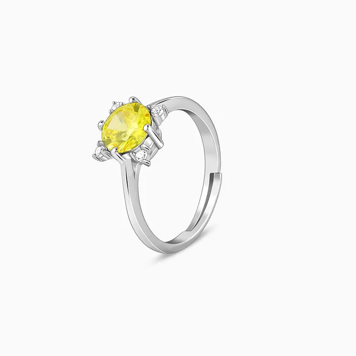 Silver Brightest Sparkle Ring Giva
