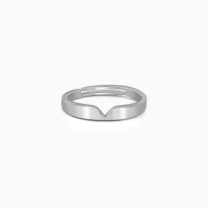 Silver Classic V Ring For Him Giva