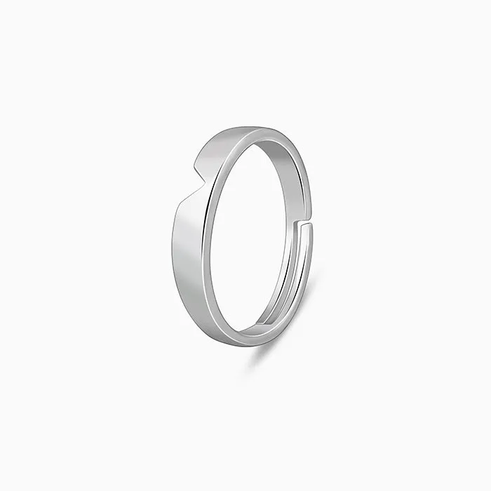 Silver Classic V Ring For Him Giva