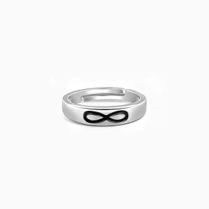 Silver Eternal Connection Ring For Him Giva