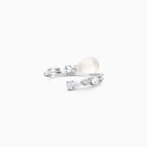 Silver Glamour Glow Ring Giva
