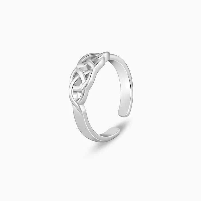 Silver Isle Grace Toe Rings Giva