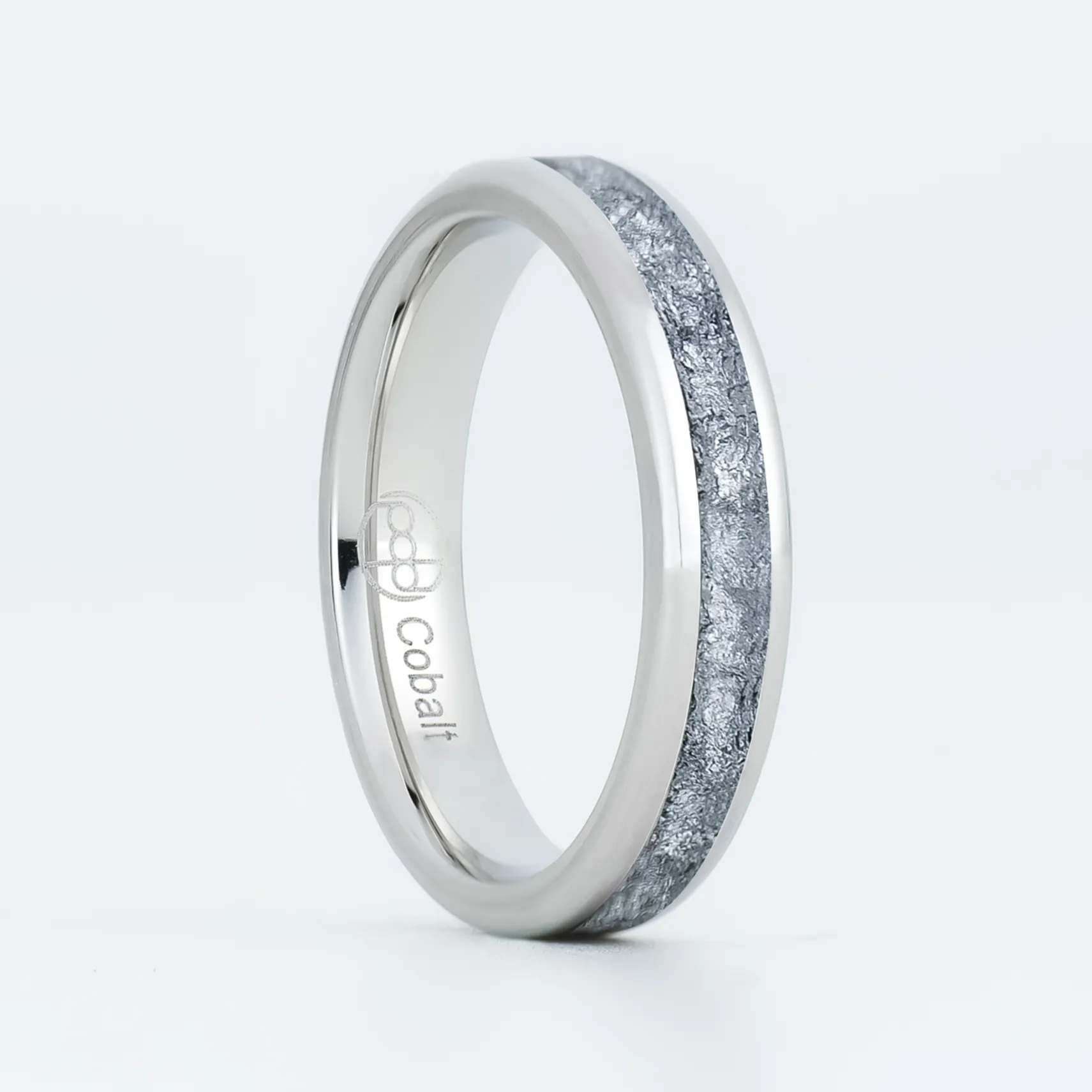 Silver Leaf Stackable Ring