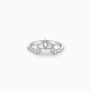 Silver Leafy Vanki Ring Giva