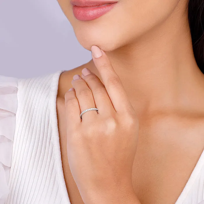 Silver Radiant 2-in-1 Detachable Rings Giva