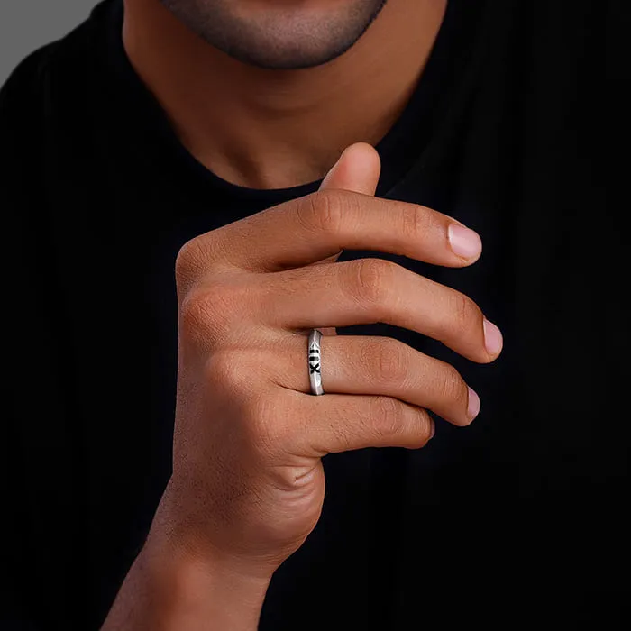Silver Roman Rings For Him Giva
