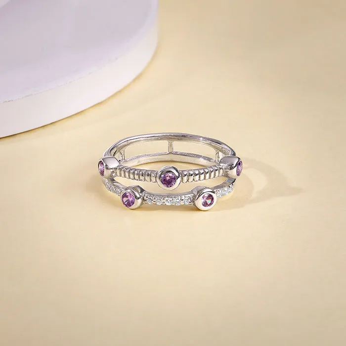 Silver Sizzling Ring Giva