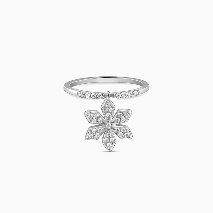 Silver White Musli Flip Ring Giva