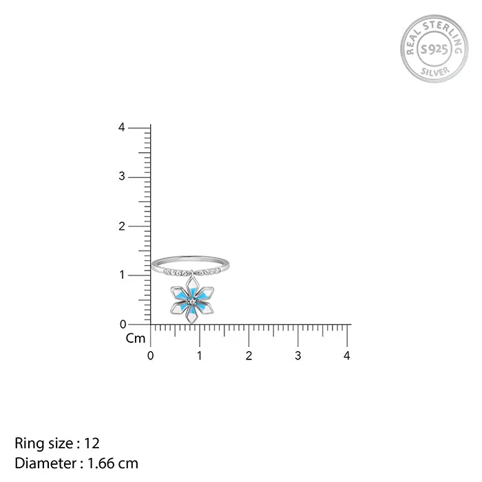Silver White Musli Flip Ring Giva