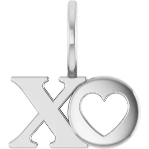 Silver XO Charm/Pendant