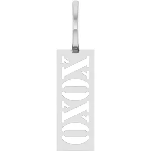 Silver XOXO Charm/Pendant