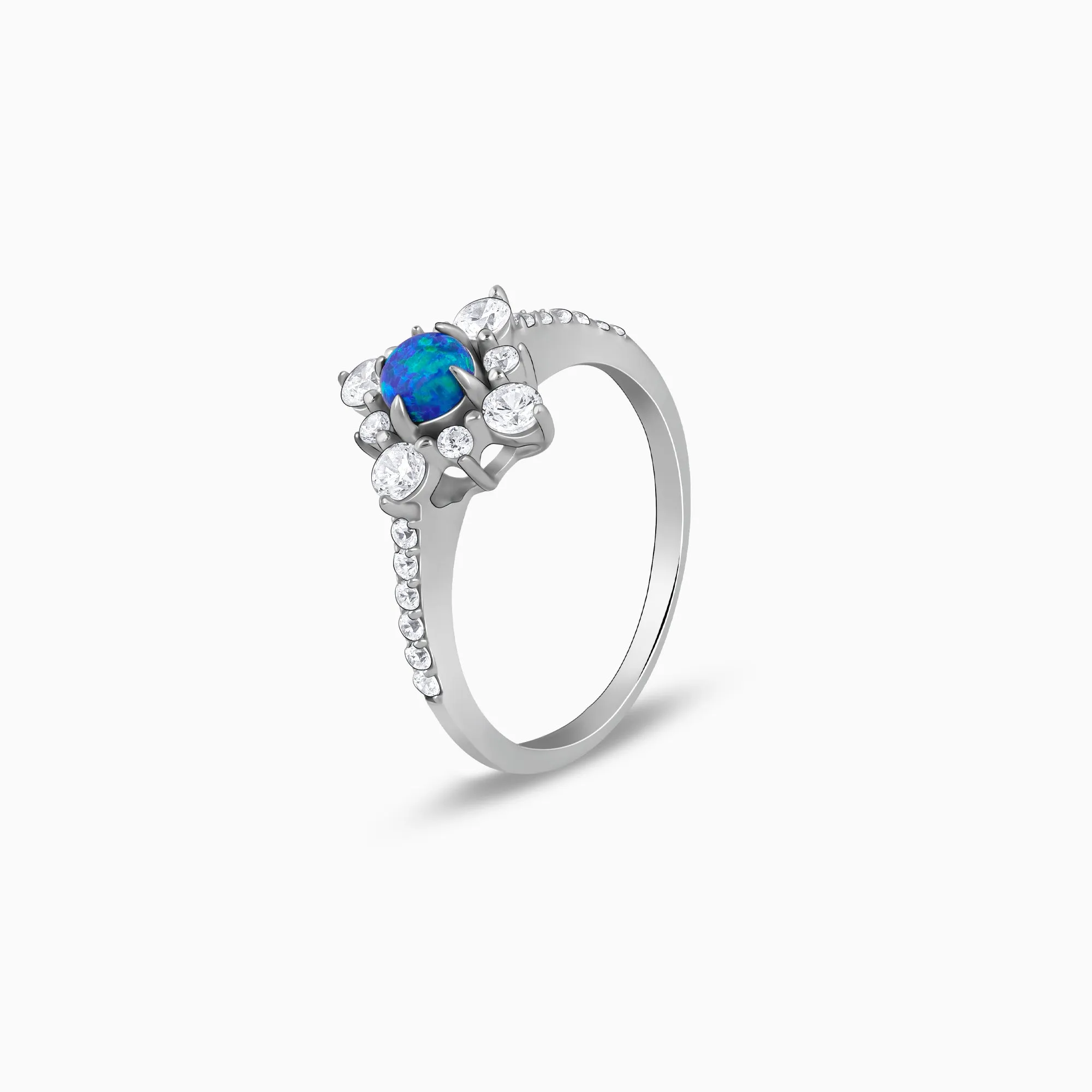 Silver You Go Girl Ring Giva