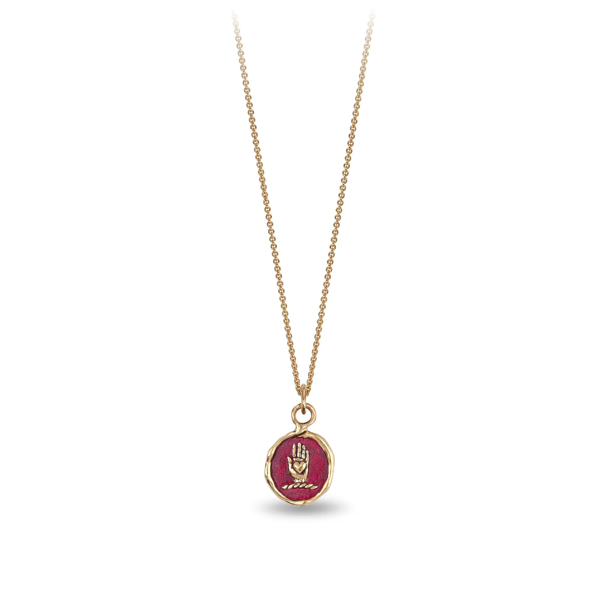 Sincere 14K Gold Appreciation Talisman - True Colors