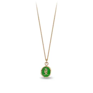 Sincere 14K Gold Appreciation Talisman - True Colors