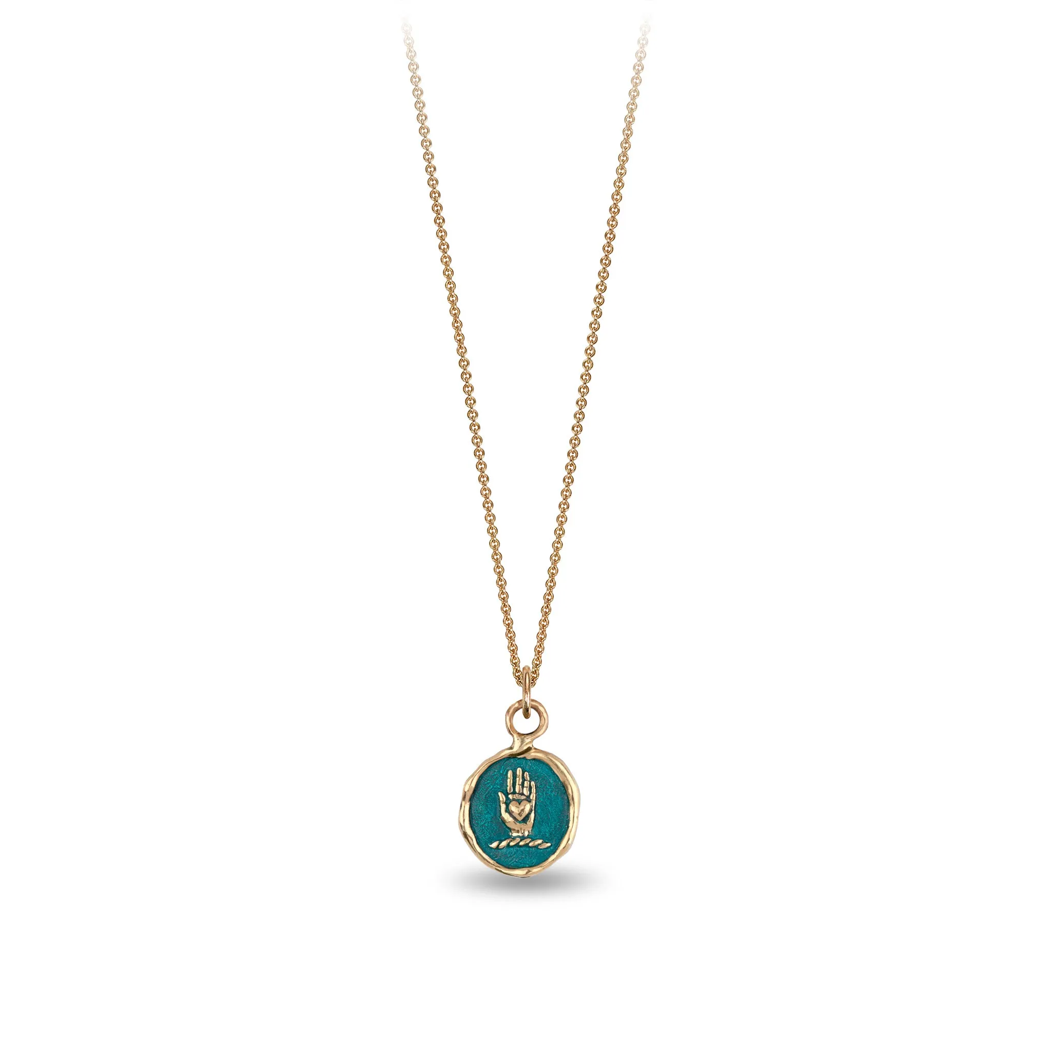 Sincere 14K Gold Appreciation Talisman - True Colors