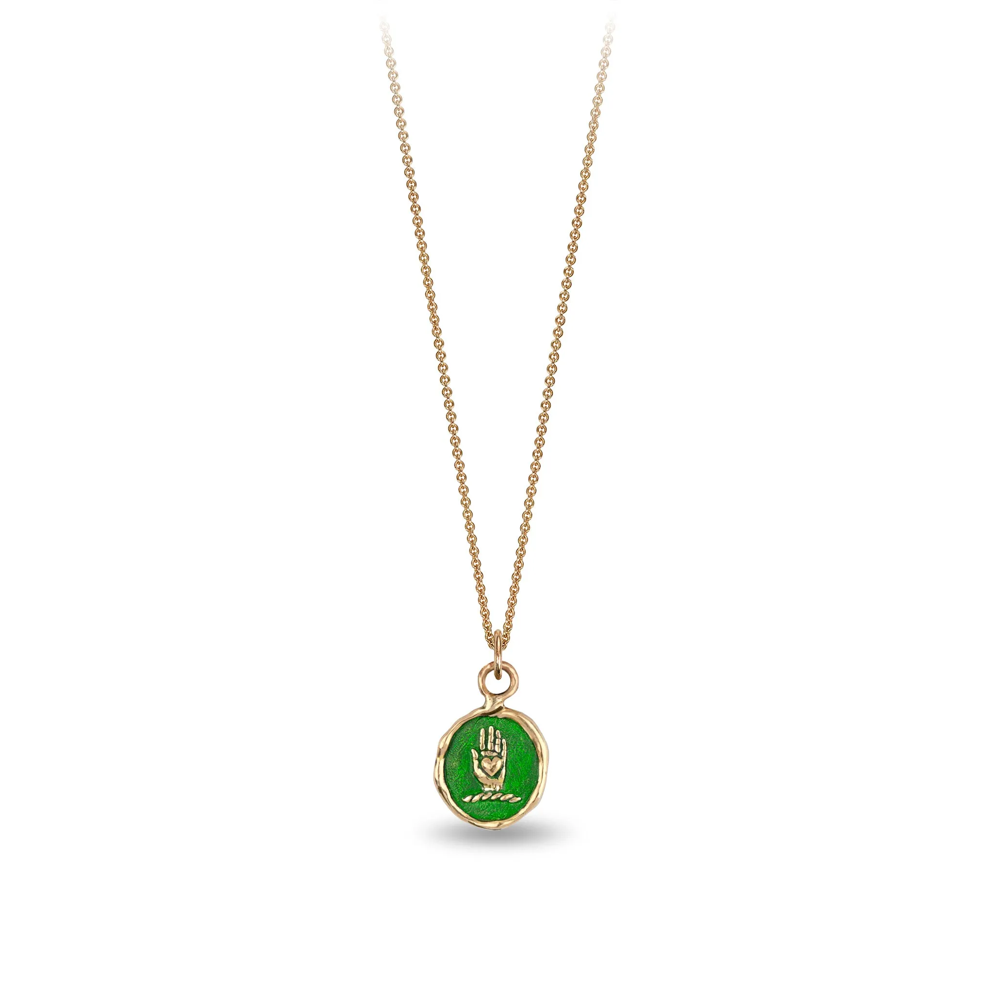 Sincere 14K Gold Appreciation Talisman - True Colors