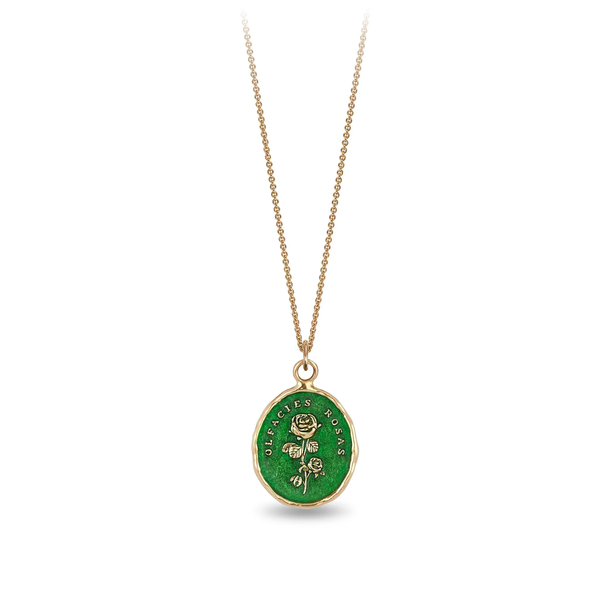 Slow Down 14K Gold Talisman - True Colors
