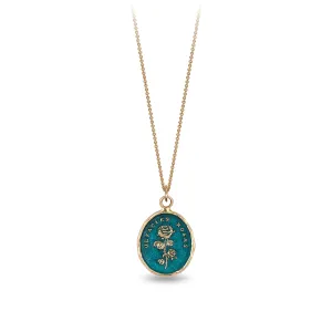 Slow Down 14K Gold Talisman - True Colors