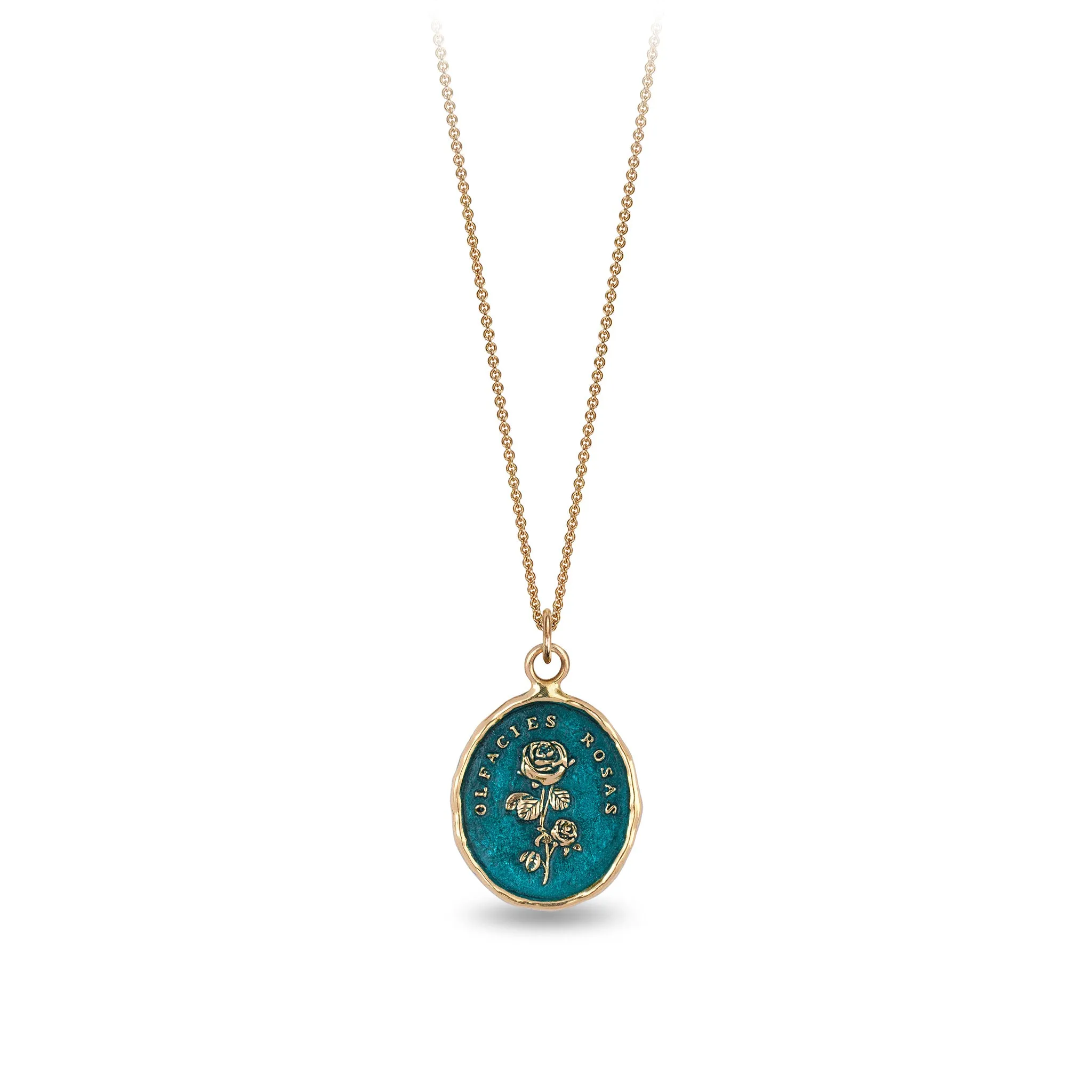 Slow Down 14K Gold Talisman - True Colors